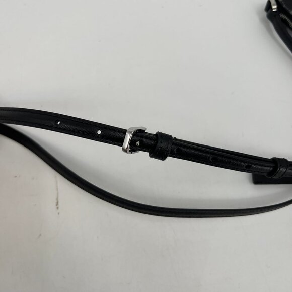 Kate Spade Black Gray Leopard Print Patent Leather Crossbody | NWT - Picture 7 of 8